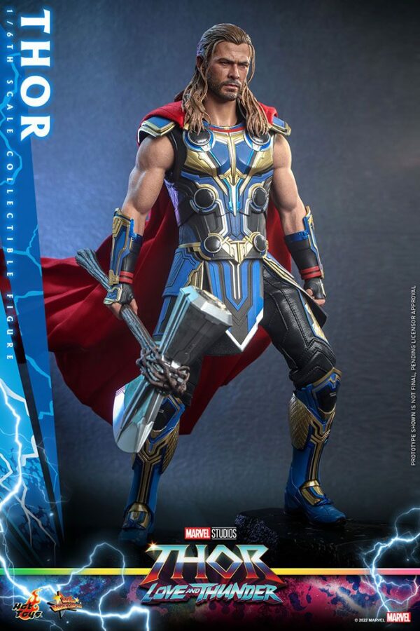 Figurine articulée Marvel [Love and Thunder Masterpiece figurine] : Thor (32 cm ) – Image 5