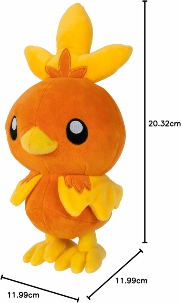 Peluche Pokemon : Poussifeu (Torchic) [20cm] – Image 7