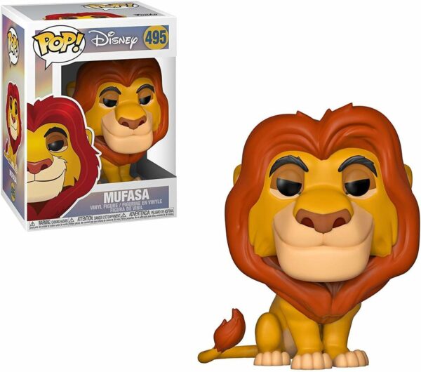 Figurine Funko POP! Disney Le Roi Lion : Mufasa [495] – Image 2