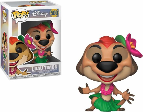 Figurine Funko POP! Disney Le Roi Lion : Luau Timon [500] – Image 2