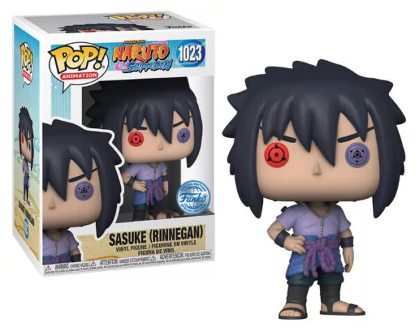 Figurine Funko POP! [Exclusive] Naruto : Sasuke (Rinnegan) [1023] – Image 2