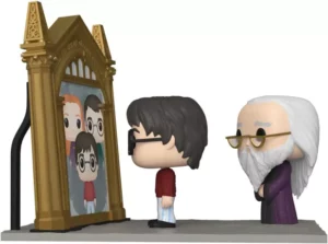 Figurine Funko POP! Moment [Exclusive] Harry Potter : Harry et Dumbledore avec le miroir du Riséd [145]