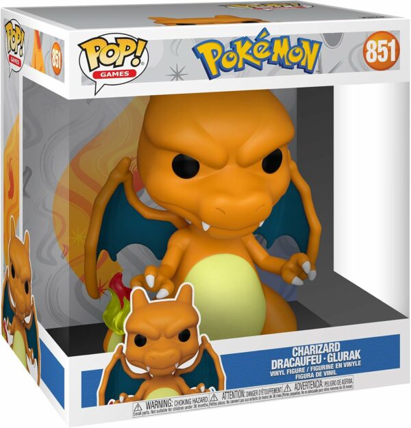 Figurine Pop Megasize Pokémon : Dracaufeu [851] – Image 2