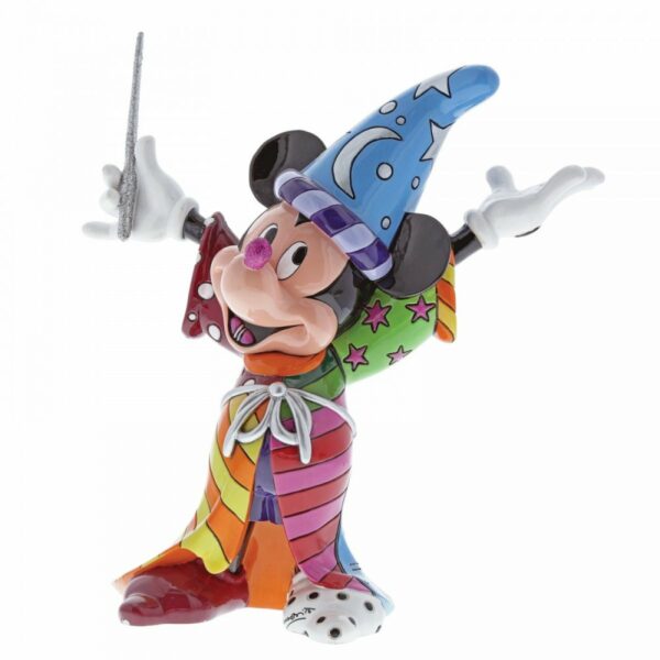 Figurine Disney Britto : Mickey Sorcier [23 cm] – Image 2