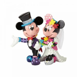 Figurine Disney Britto : Mickey et Minnie Mouse [19 cm]