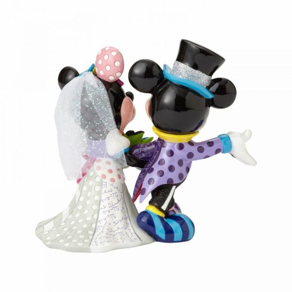 Figurine Disney Britto : Mickey et Minnie Mouse [19 cm] – Image 2