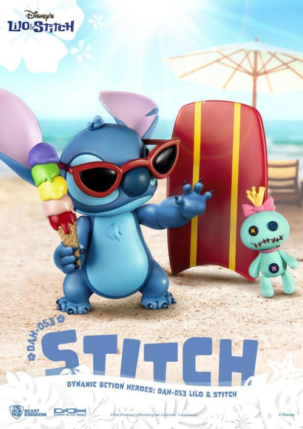 Figurine articulée Beast Kingdom [Dynamic Action Heroes] Disney Lilo & Stitch : Stitch (18cm) – Image 2