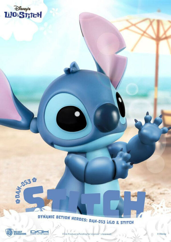 Figurine articulée Beast Kingdom [Dynamic Action Heroes] Disney Lilo & Stitch : Stitch (18cm) – Image 4