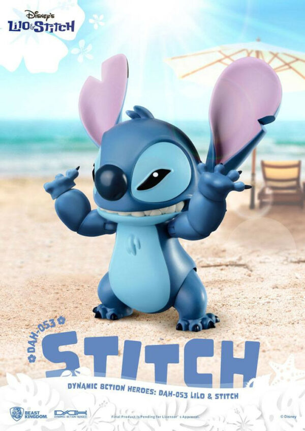 Figurine articulée Beast Kingdom [Dynamic Action Heroes] Disney Lilo & Stitch : Stitch (18cm) – Image 5