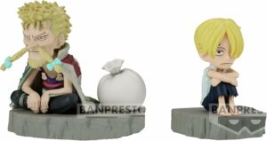 Figurine Banpresto One Piece : Sanji & Zeff [WCF Log Stories] (6cm)