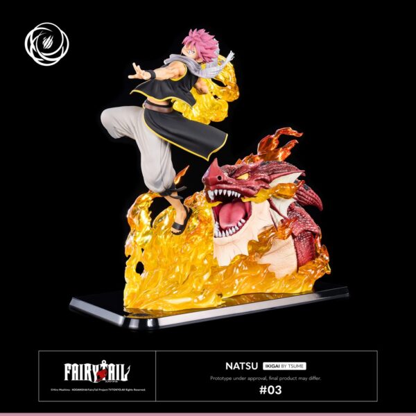 Figurine Tsume Art IKIGAI Fairy Tail : Natsu Dragnir [Edition limitée](36cm) – Image 2