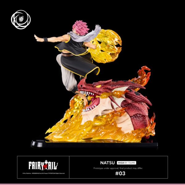 Figurine Tsume Art IKIGAI Fairy Tail : Natsu Dragnir [Edition limitée](36cm) – Image 3