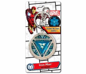 Porte-clés en métal Marvel : Iron Man Arc Reactor