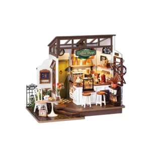 Kit « Book Nook » Coffee shop avec éclairage Led Intégrée [183 pièces]