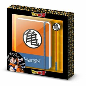 Set Box 1 Notebook + 1 Stylo Dragon Ball Z