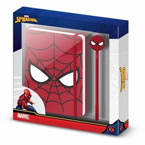 Set Box 1 Notebook + 1 Stylo Marvel : Spider-man