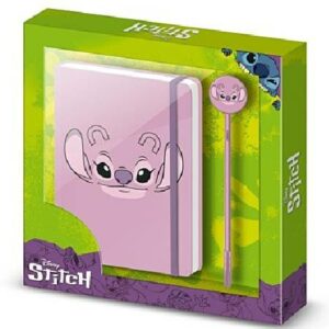 Set Box 1 Notebook + 1 Stylo Disney Lilo & Stitch : Angel