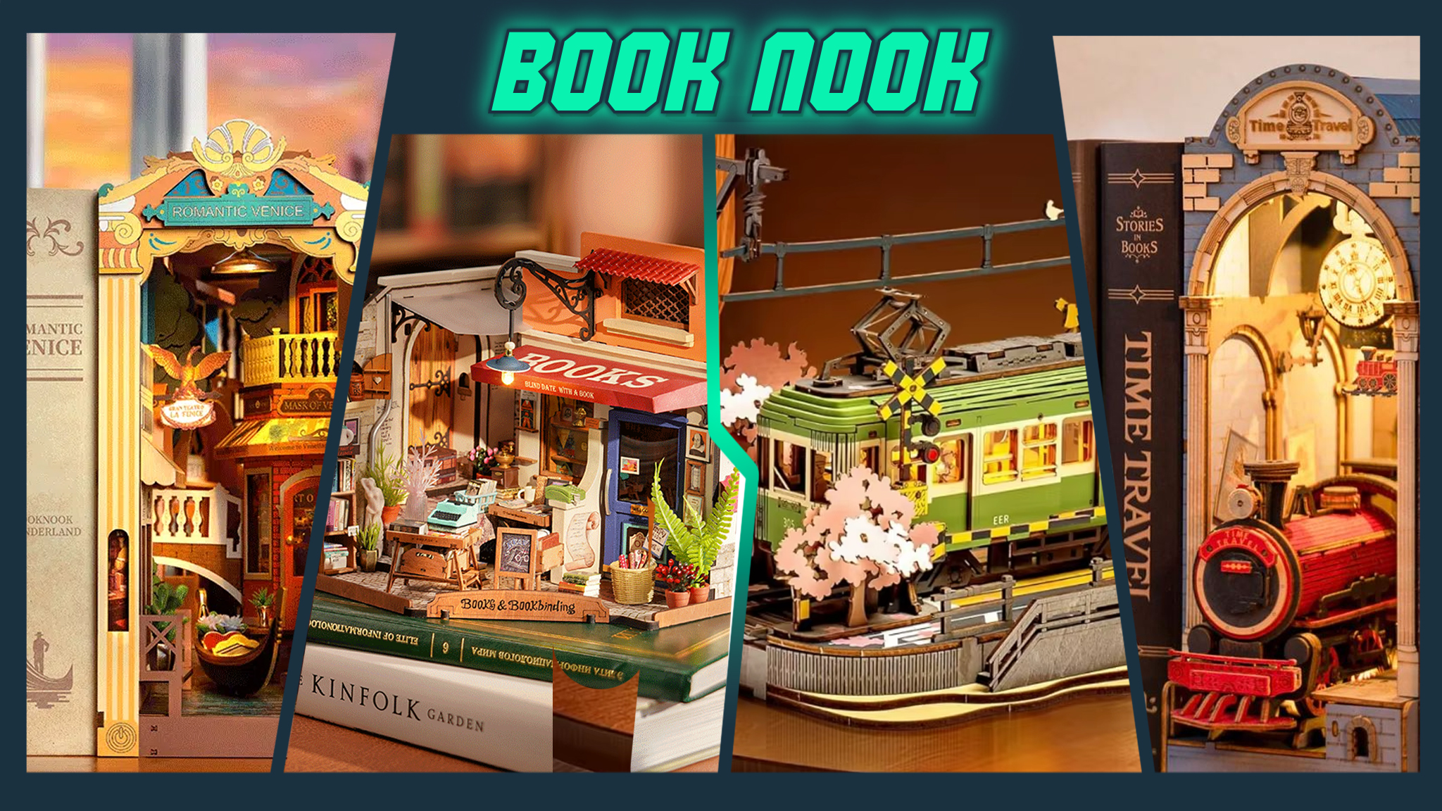 You are currently viewing On vous explique le trend des maquettes et des Book Nook Kit !