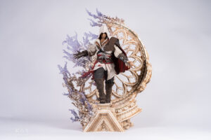 Statuette Pure Arts en résine Assassin’s Creed : Animus Ezio 1:4 Scale Statue (70cm)