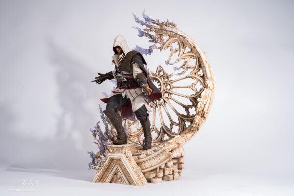 Statuette Pure Arts en résine Assassin's Creed : Animus Ezio 1:4 Scale Statue (70cm) – Image 10