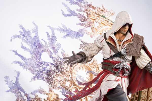 Statuette Pure Arts en résine Assassin's Creed : Animus Ezio 1:4 Scale Statue (70cm) – Image 6