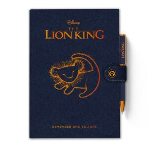 Notebook A5 Premium + Stylo-Bille Disney Le Roi Lion : Simba