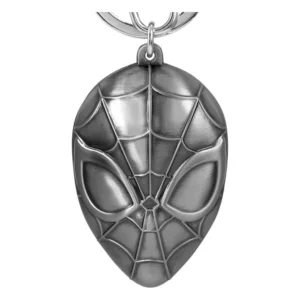 Porte-clés en métal Marvel : Tête de Spider-Man [7cm]