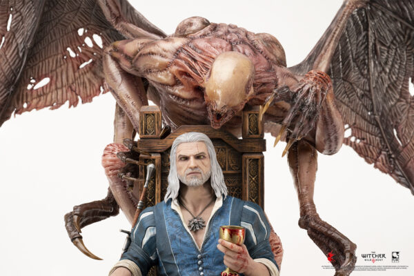 Statuette résine The Witcher 3 Wild Hunt : Geralt 1/4 [60 cm] – Image 8