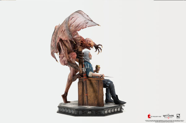 Statuette résine The Witcher 3 Wild Hunt : Geralt 1/4 [60 cm] – Image 17