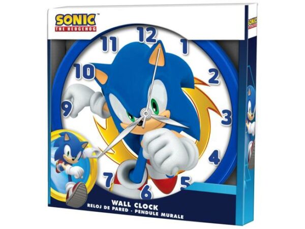 Horloge murale Sonic : Sonic [diamètre 25cm] – Image 2