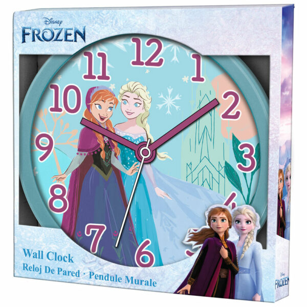 Horloge murale Disney: La reine des neiges [diamètre 25cm] – Image 2