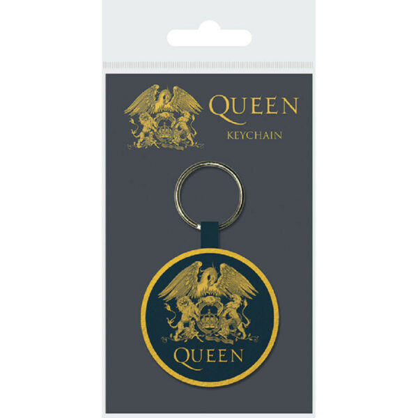 Porte-clés en tissu brodé Queen : Queen Crest – Image 2