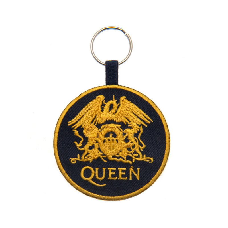 Porte-clés en tissu brodé Queen : Queen Crest