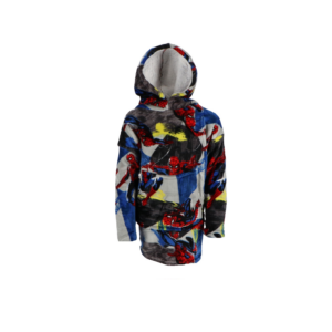 Sweat Poncho Polaire Marvel : Spiderman [Taille Adult XS- L]