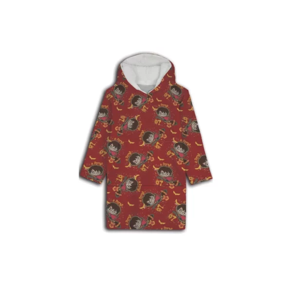 Poncho polaire enfant harry potter