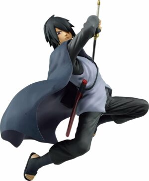 Figurine Banpresto Boruto Next Generations : Uchiha Sasuke [Vibration Stars] (14cm)