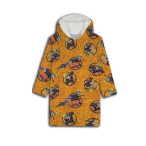 Sweat Poncho Polaire Naruto Shippuden : Uzumaki [Taille Adulte XS- L]