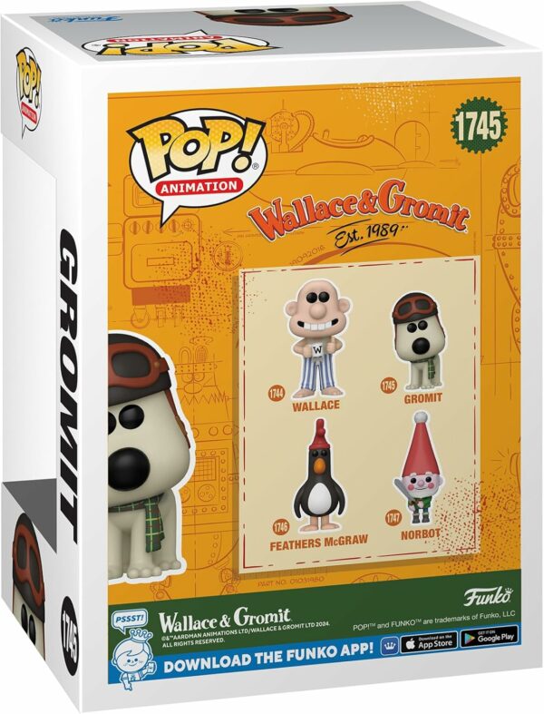 Figurine Pop Disney Figurine Pop Wallace & Gromit : Gromit [1745] – Image 2