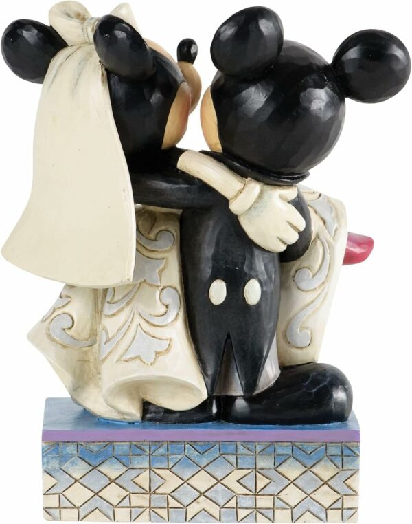 Figurine enesco mickey et minnie congatulations