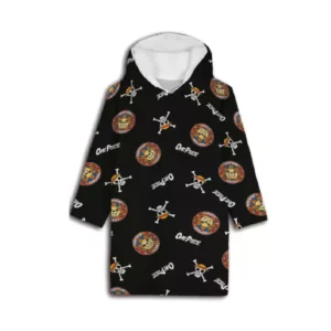 Sweat Poncho Polaire One Piece: Sunny [Taille Enfant 7 à 14 ans]