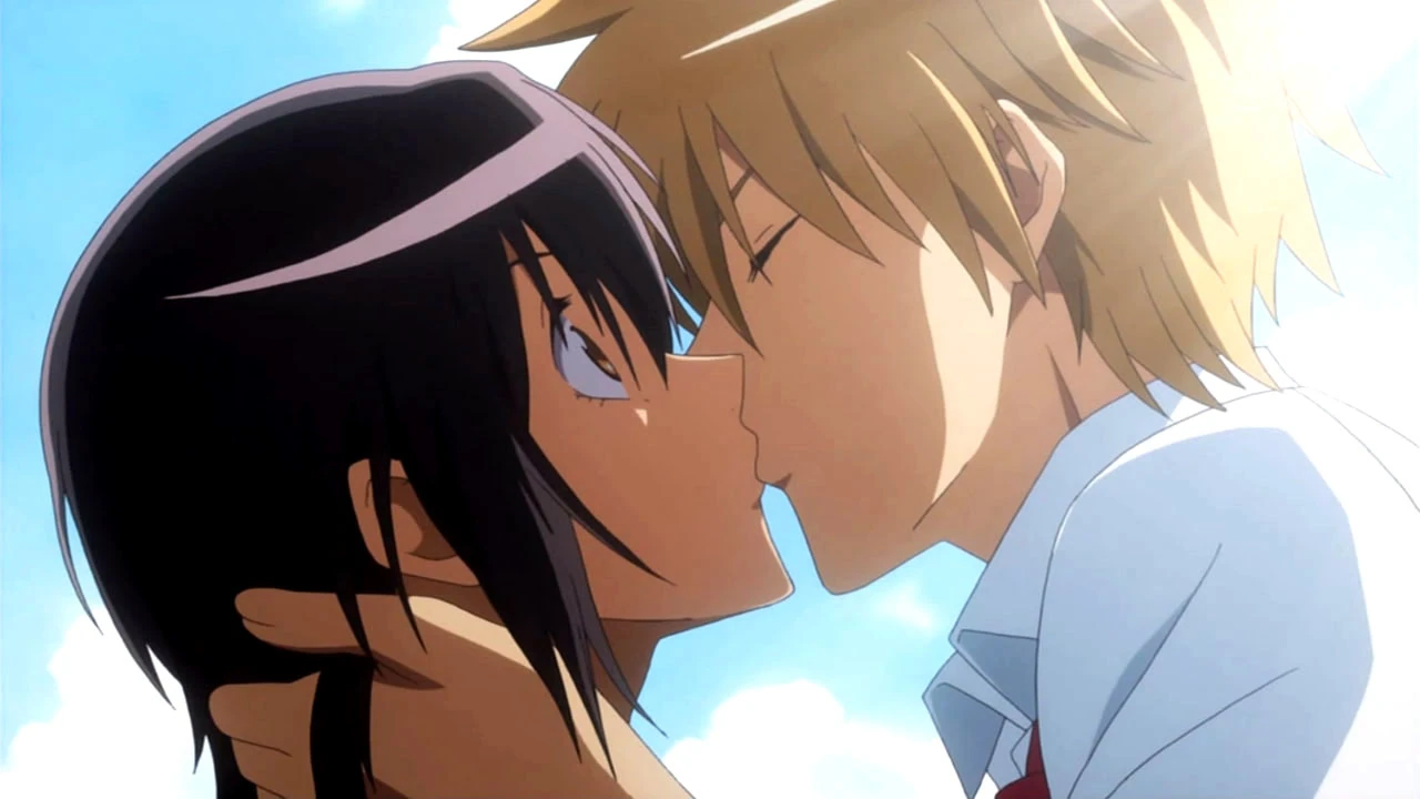 Kaichou wa Maid-sama ! love scenes