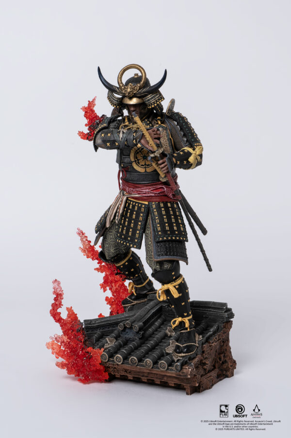 Statuette Pure Arts en PVC Assassin’s Creed : Shadows Yasuke 1:8 Scale Statue [27cm] – Image 3