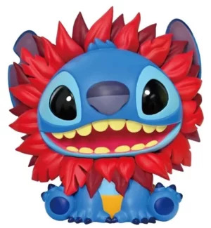 Figurine tirelire 20cm Disney  Lilo & Stitch : Stitch en costume du  Roi Lion