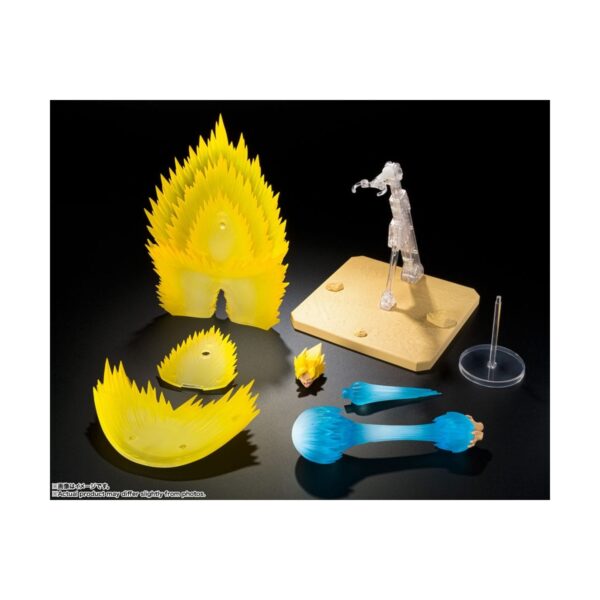 Figurine articulée Tamashii Nations Dragon Ball Z : Son Goku's Effect Parts Set Kamehameha (15cm) – Image 2