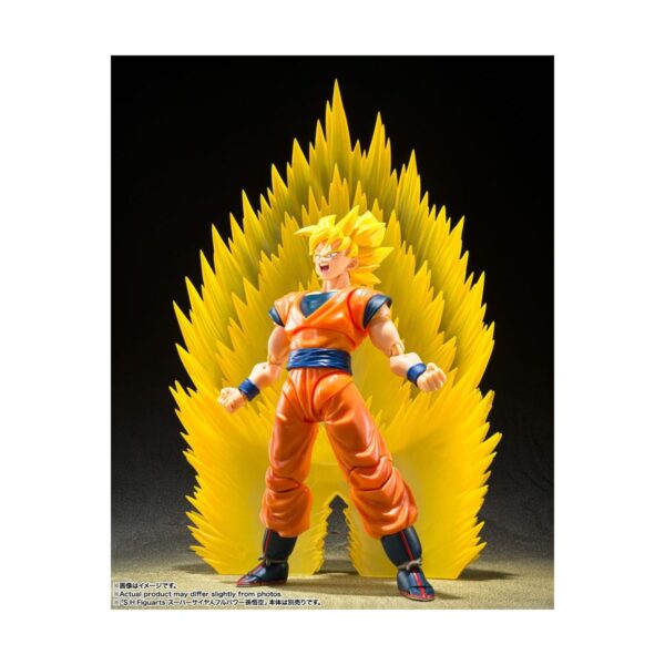 Figurine articulée Tamashii Nations Dragon Ball Z : Son Goku's Effect Parts Set Kamehameha (15cm) – Image 3