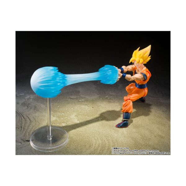 Figurine articulée Tamashii Nations Dragon Ball Z : Son Goku's Effect Parts Set Kamehameha (15cm) – Image 4