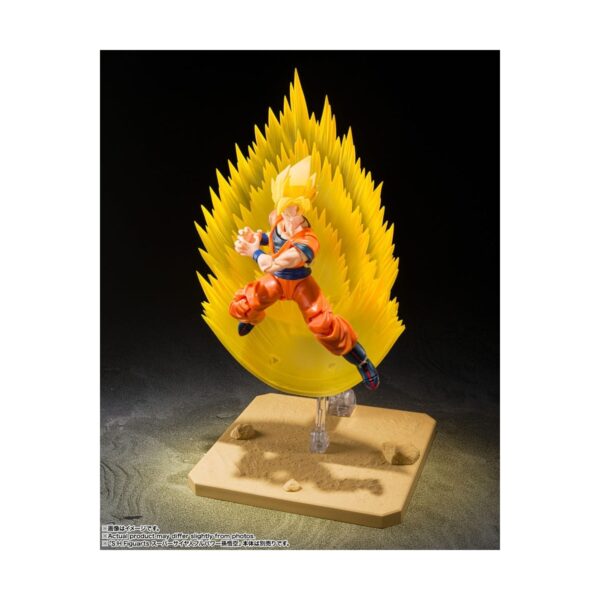 Figurine articulée Tamashii Nations Dragon Ball Z : Son Goku's Effect Parts Set Kamehameha (15cm) – Image 6