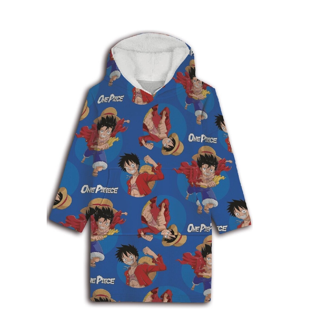 poncho polaire luffy