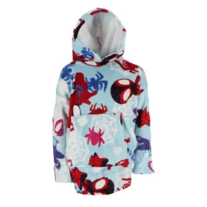 Sweat Poncho Polaire Marvel : Spidey [Taille Enfant 7 à 14 ans]