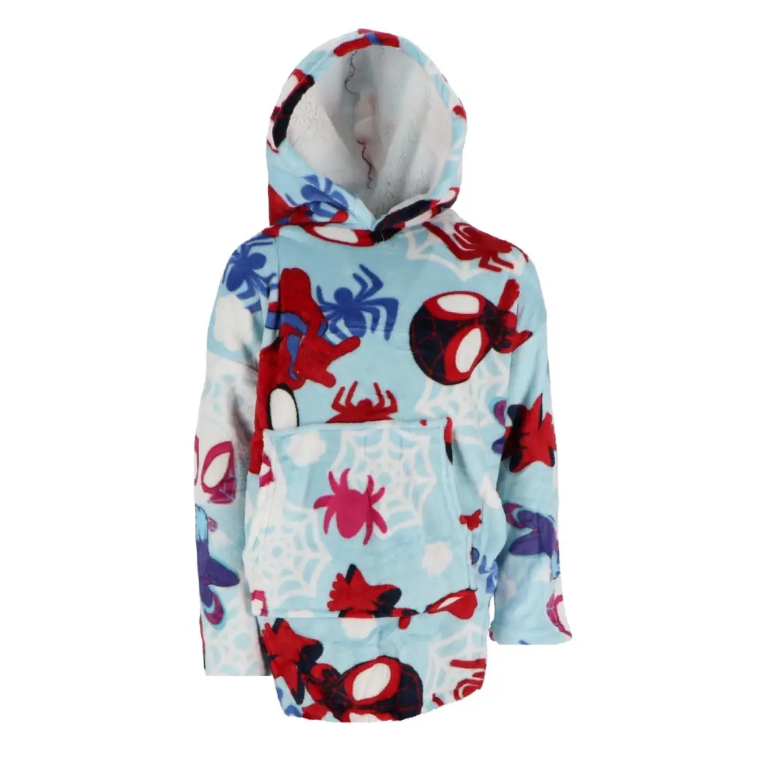 Sweat Poncho Enfant coupe "Oversized" en polaire Marvel